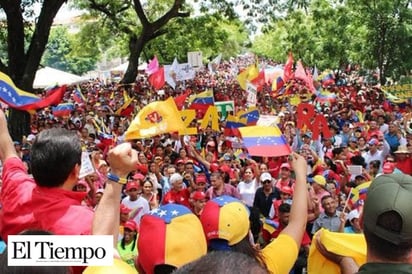 Protestas en Washington y Caracas en apoyo a Venezuela contra bloqueo de Trump