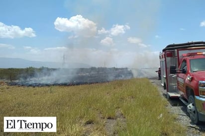 Se desata fuego en Carretera 57