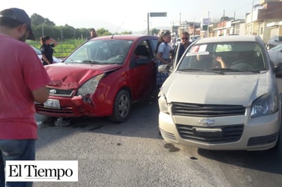 No respetó la luz roja