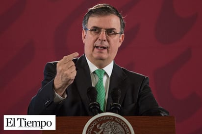 México pide a Estados Unidos congelar trafico de armas: Marcelo Ebrard