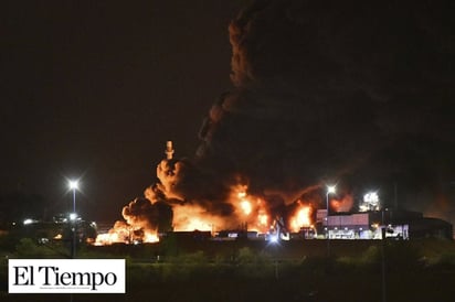 Planta de sustancias químicas se incendia en Francia; no hay ningún herido