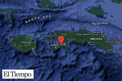 Sismo de magnitud 6.6 golpea Indonesia; se descarta tsunami