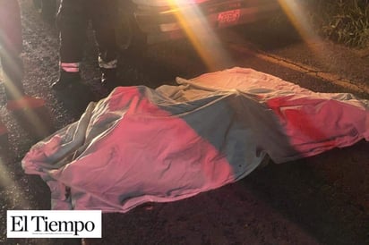 Muere arrollado en Carretera 30