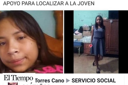 Desaparece Graciela de 14 años