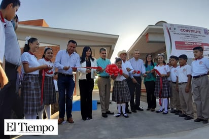 Entrega MARS obra educativa de 3 millones en Ejido La Cruz