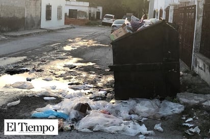 Fallan los tres camiones recolectores de basura