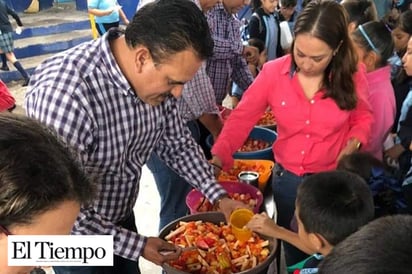 Convive primaria con sana alimentación