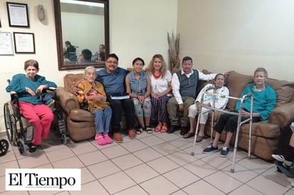 Visitan misioneros el Asilo Emmanuel