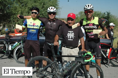 Enrique García gana en ciclismo