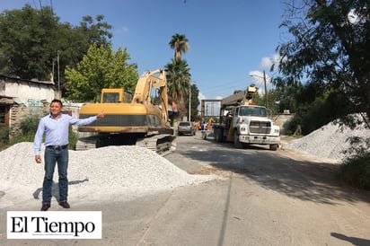 Llega tubería para el drenaje pluvial de colonia Las Flores