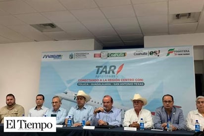 Empresarios sostienen primera reunión con la Aerolínea TAR