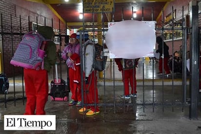 Frente frío ocasiona ausentismo escolar