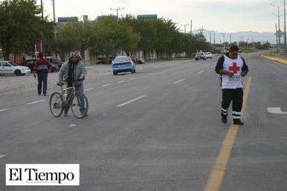 Trailero embiste a ciclista