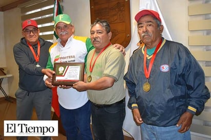 Frontera campeón nacional de béisbol categoría master