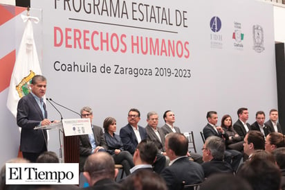 Crean programa estatal de Derechos Humanos