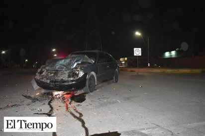 Menor herido en fuerte accidente