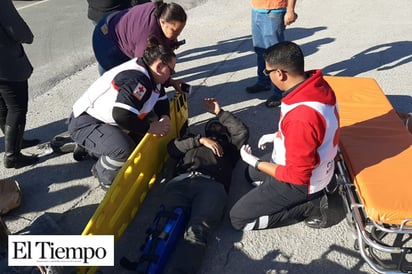 Cafre tumba a motociclista