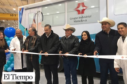 Inaugura GIMSA módulo móvil de salud preventiva