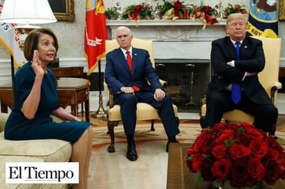 Trump acusa a Pelosi de retrasar firma del T-MEC