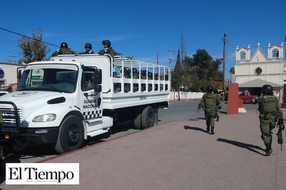 Refuerza la GN Región Centro