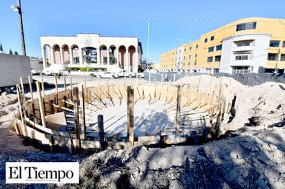 Plaza Principal lleva un 18 por ciento de avance