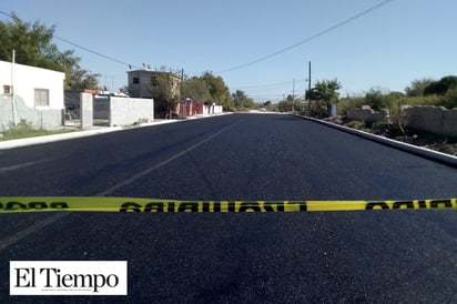 Concluye pavimento en colonia Pueblo Nuevo