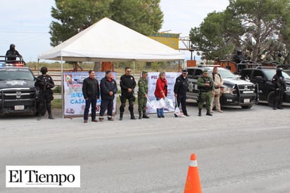 Dan Banderazo a Operativo Navideño