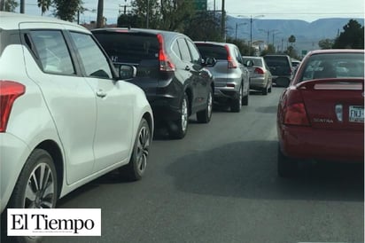 Caos vial en Monclova