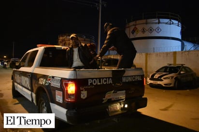 Tenían fiesta en plena calle