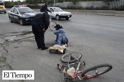 Arrolla a ciclista y lo deja grave