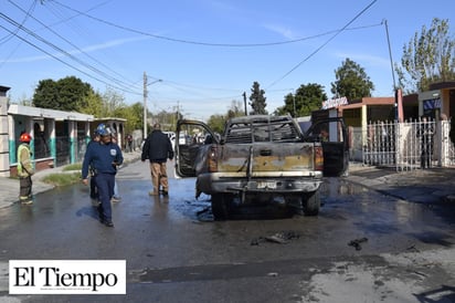 Explota tanque y camioneta