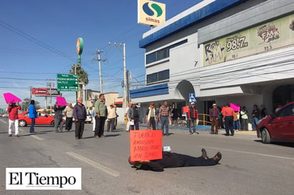 Arrollan a Manifestante en la protesta contra el SIMAS