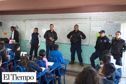 Prevención del delito de SP retoma acciones en escuelas