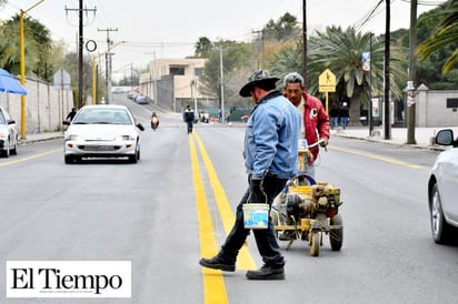 Pintan líneas de limitación