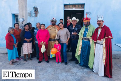 Recorren los Reyes Magos cinco comunidades rurales