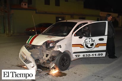 DESGRACIA A TAXISTA POR PASARSE ALTO