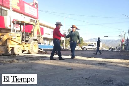 Avanza obra de pavimentación