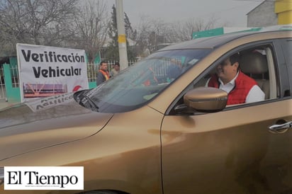 Arranca verificación vehicular