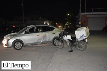 NO LLEGA LA COMIDA RÁPIDA PORQUE LE CHOCAN