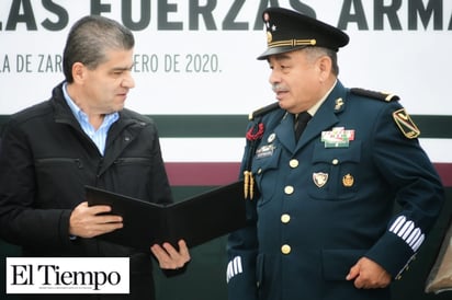 Entrega MARS reconocimiento a fuerzas armadas