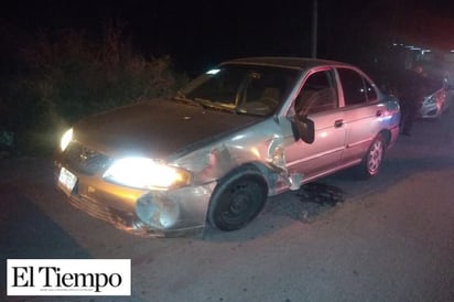 EBRIO CONDUCTOR PROVOCA ACCIDENTE