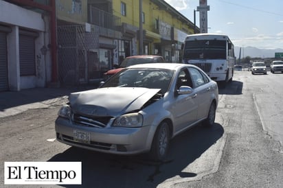 NO FRENA Y LE CHOCA A CAMIÓN