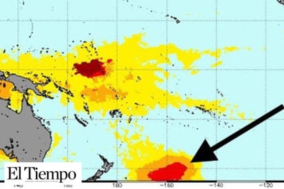 Mientras Australia se quema, una inmensa masa de agua caliente se acerca a Sudamérica