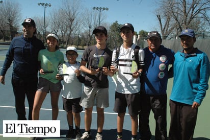 Finaliza Estatal de Tenis