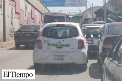 Protestarán taxistas  en la plaza principal