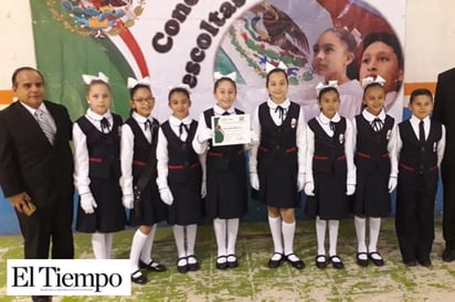 Primaria Ignacio Zaragoza  gana  concurso de escoltas