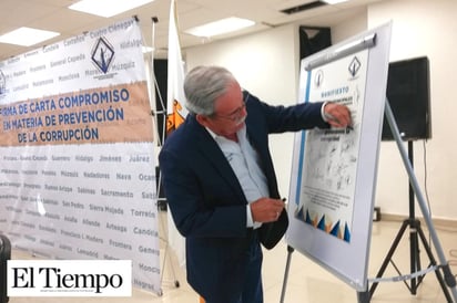 Firma ‘Lencho’ cartas  para evitar corrupción