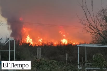 Alertó incendio a familias