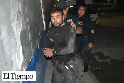 QUISO EVITAR DETENCIÓN GOLPEANDO A LA POLICÍA