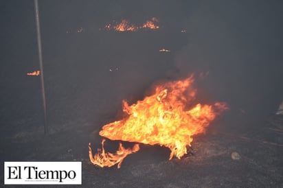 PROVOCAN INCIENDIO EN EMPRESA